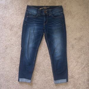 Arizona Cropped Boyfriend Jeans